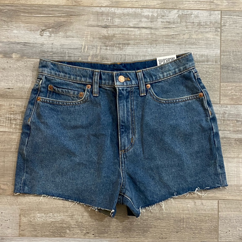 PINK high waisted short size 28